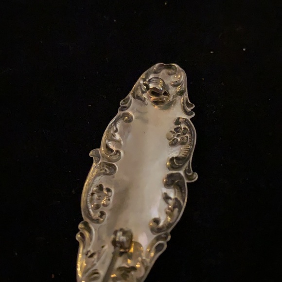 Vintage silver brooch pin - Picture 4 of 7